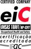 EIC - OHSAS 18001_NP 4397 - Occup. Health and Safety_Certified Company_IPAC